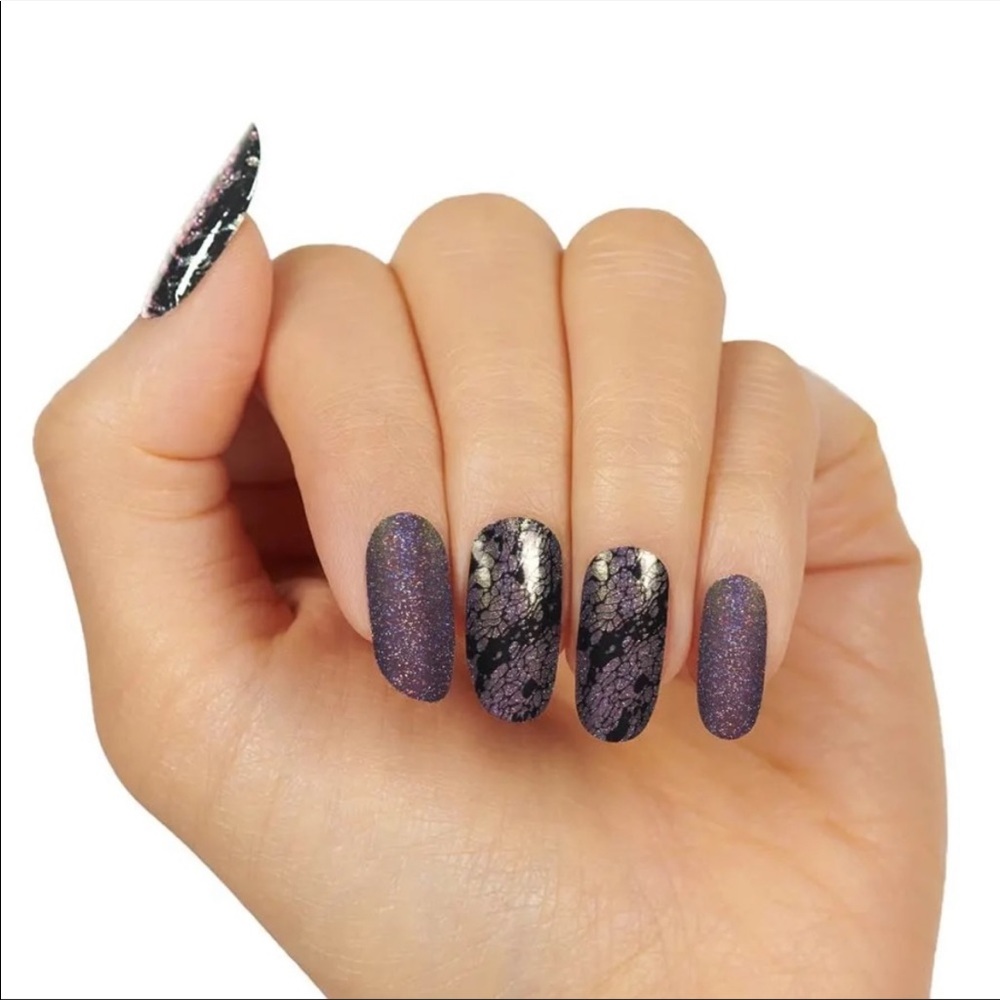 *Retired* Color Street: Magic Potion | Green Purple Fall Glitter Halloween - Picture 13 of 15
